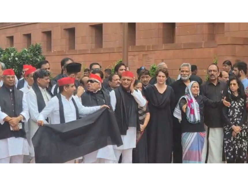ANI-20260722051857 Opposition MPs Observe ‘Black Day’ Protest in Parliament Over Alleged Police Action Against Student Demonstrators