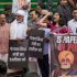 Delhi BJP Stages Protest, Demands Punjab Education Minister’s Resignation Over Alleged Examination Paper Leak Controversy