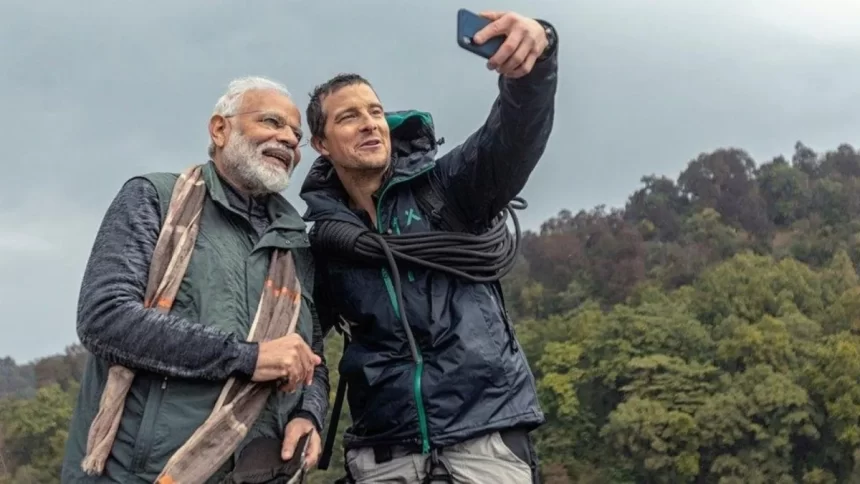Bear-Grylls-PM-Modi Bear Grylls’ Throwback Photo With PM Narendra Modi Goes Viral Again, Sparks Global Conversation on Iconic Adventure Meeting