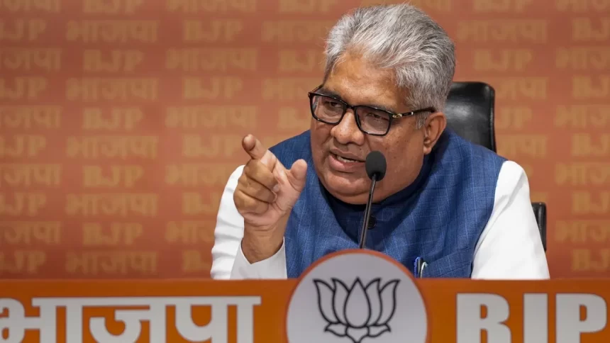 Congress Questions Reshuffle in Union Minister Bhupender Yadav’s Office After Removal of Four Senior Aides