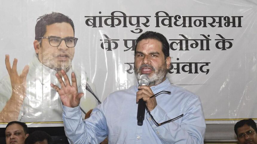 PTI06_07_2026_000498B Prashant Kishor Declares Bankipur By-Election a Crucial Test of BJP’s Governance in Bihar