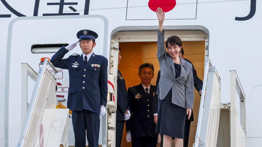 Japan PM Sanae Takaichi Begins Landmark India Visit, Holds High-Level Talks with PM Narendra Modi to Deepen Strategic Partnership