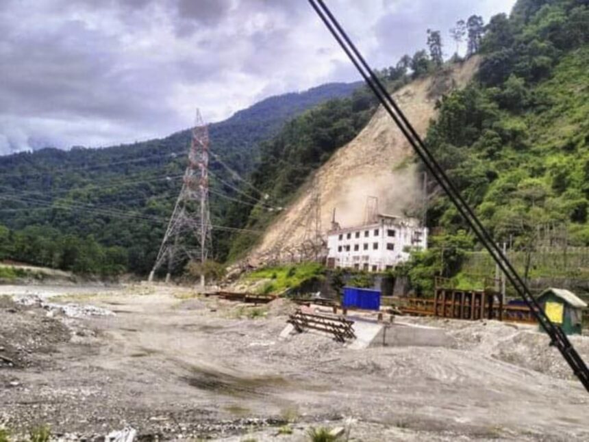 Sikkim Landslide Tragedy: Eight Dead, 19 Feared Trapped Inside Teesta Hydropower Tunnel as Rescue Efforts Continue