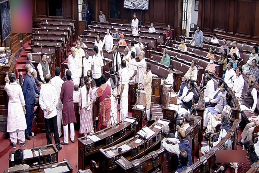 RS-1024x683 Parliament Monsoon Session Begins Amid Opposition Protests Over Bihar Voter Roll Revision and Key National Issues