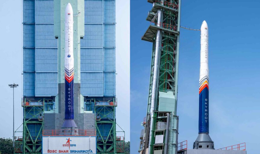 Skyroot-Vikram-1-rocket PM Modi Extends Best Wishes as Skyroot Prepares for Historic Vikram-1 Orbital Launch