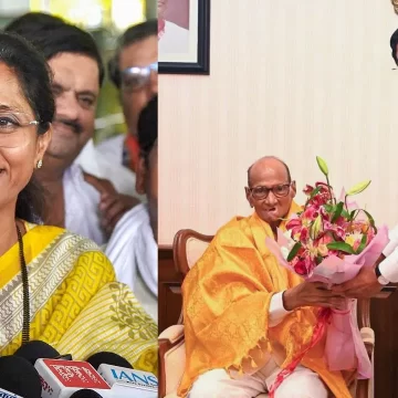 Sule-and-Pawar Sharad Pawar–Eknath Shinde Meeting Triggers Political Speculation; Supriya Sule Dismisses Alliance Rumours