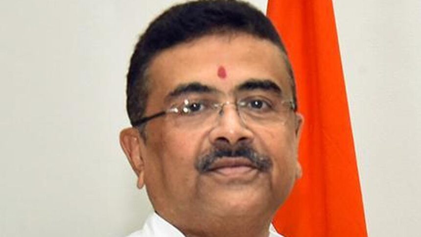 Suvendu_GH4G897H3.1GEUG89BLM.3 Suvendu Adhikari Backs Removal of Mosque Near Kolkata Airport, Cites National Security Concerns