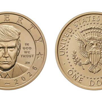 Trump-Coin_61389 US Treasury Announces New $1 Coin Featuring President Donald Trump