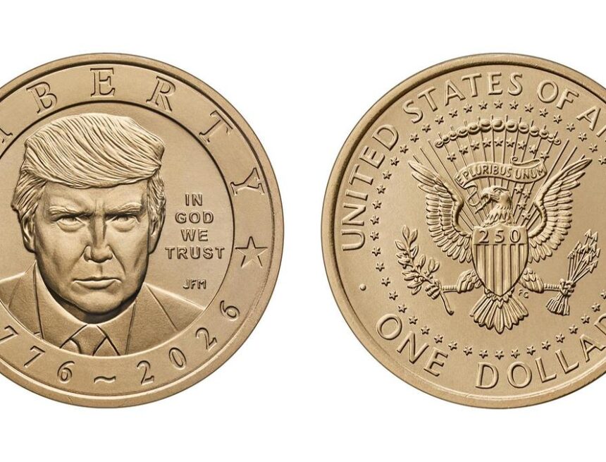 Trump-Coin_61389 US Treasury Announces New $1 Coin Featuring President Donald Trump