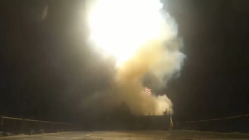 US-2-13 US-Iran Conflict Enters Seventh Night as Airstrikes Intensify, Raising Fears Over Strait of Hormuz and Global Energy Security