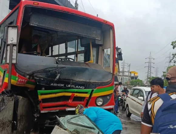 Seven Injured in Mumbai’s Powai as Bus Accident Raises Fresh Concerns Over Public Transport Safety