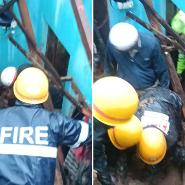 Three Dead, Several Rescued After Rain-Triggered Landslide Devastates Homes in Mangaluru’s Naguri Area