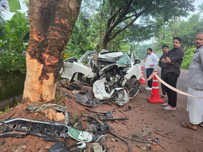 WhatsApp Image 2026-07-11 at 09.42.14 Four Young Men Killed After Car Slams Into Tree in Kerala’s Kannur; One Survivor Undergoing Treatment