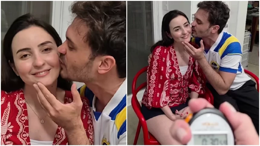 Brazilian Couple Sets Guinness World Record with 195 Kisses in Just 30 Seconds