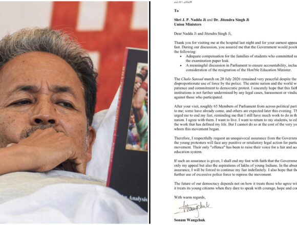 deccanherald_2026-07-22_occf72bq_BeFunky-collage-11 (1) Sonam Wangchuk Ends 26-Day Hunger Strike After Government Assures No Action Against Peaceful Protesters