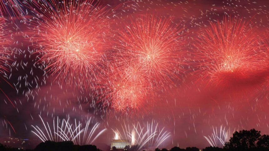 APTOPIX America 250 Independence Day Washington Washington Briefly Tops Global Air Pollution Rankings After Massive Fourth of July Fireworks Display