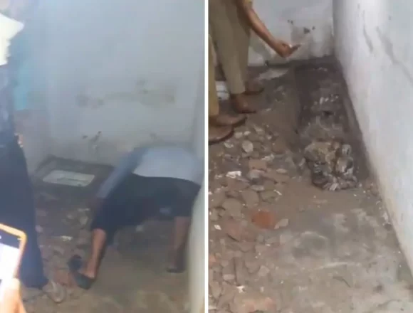 Agra Horror: Wife Arrested After Husband’s Body Found Buried Beneath Bathroom Floor Following 45-Day ‘Missing’ Mystery