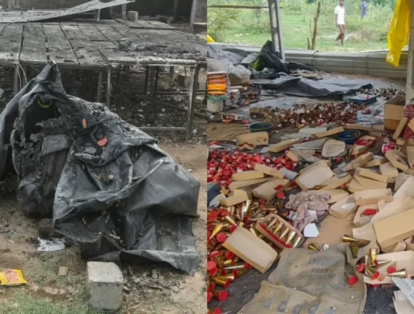 firecracker Ahmedabad Fireworks Factory Explosion Claims 10 Lives, Investigation Underway into Cause of Deadly Blast