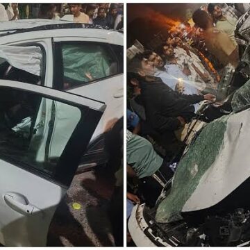 Speeding Car Crashes Into Tree in Pune, Two Injured as Drunk Driving Suspected