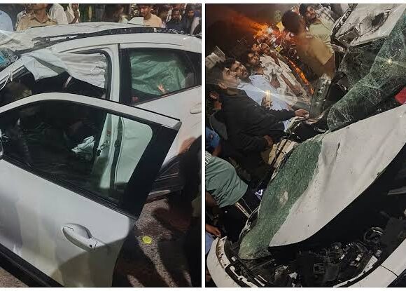 Speeding Car Crashes Into Tree in Pune, Two Injured as Drunk Driving Suspected
