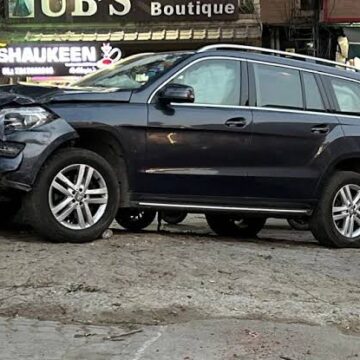 images (28) Wrong-Way Scooter Collision with Mercedes in Gurugram Leaves One Dead, Sparks Fresh Road Safety Concerns