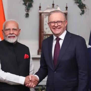 images (69) Prime Minister Narendra Modi Begins Strategic Australia Visit with Ceremonial Welcome, High-Level Talks to Strengthen Bilateral Partnership