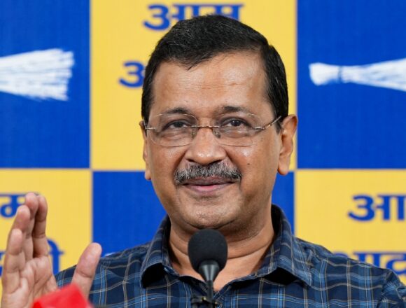 Kejriwal Calls AAP ‘True Sanatani’, Accuses BJP of Using Lord Ram for Electoral Gains