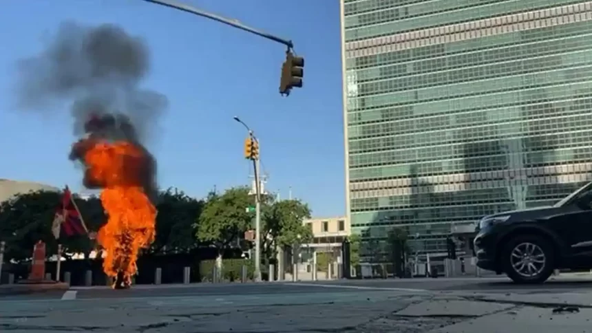 l66320260703101818 Tibetan Protester Dies After Self-Immolation Outside UN Headquarters, Renewing Global Focus on Tibet’s Human Rights Crisis