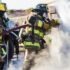 Massive Fire Breaks Out at Commercial Building in Vernon, Los Angeles County; Firefighters Battle Heavy Flames and Smoke