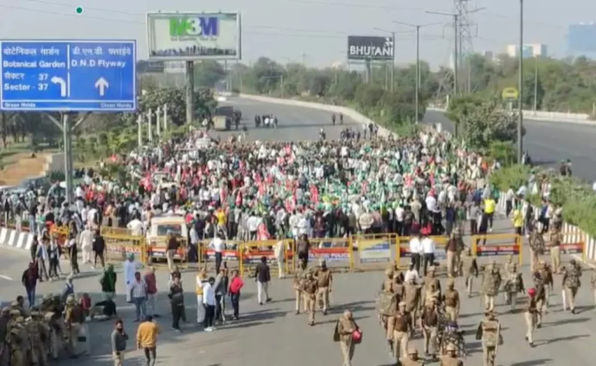 Farmers Mobilise at Shambhu Border for Delhi March Over Proposed India-US Trade Deal