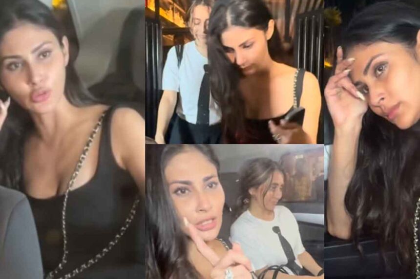 rreferg Mouni Roy Confronts Paparazzi for Filming Her Inside Car, Calls for Respect of Personal Space