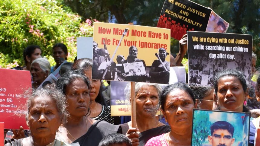 Families of Sri Lanka’s Disappeared Demand International Probe During EU Visit to Chemmani Mass Grave Site