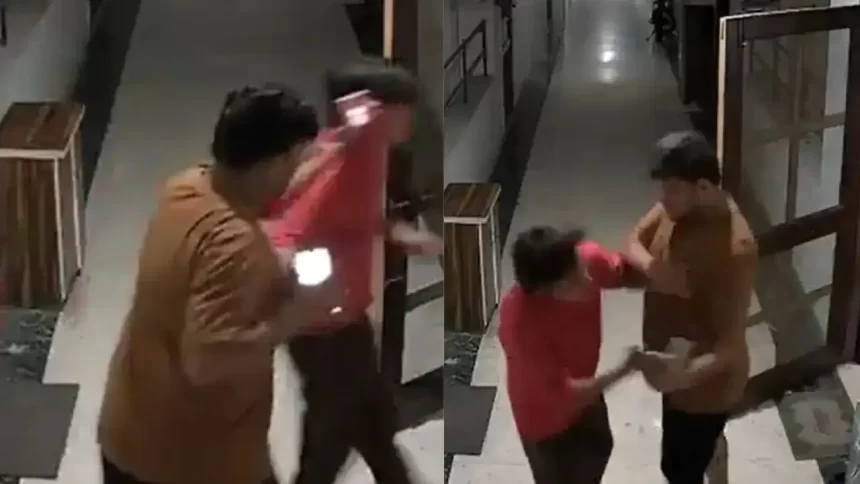 155669401 Meerut Delivery Agent Assaulted Over Delay; 34-Year-Old Man Arrested After CCTV Footage Surfaces