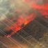 Railroad South Fire Rages Near Indiahoma, Oklahoma, Destroying Homes and Structures