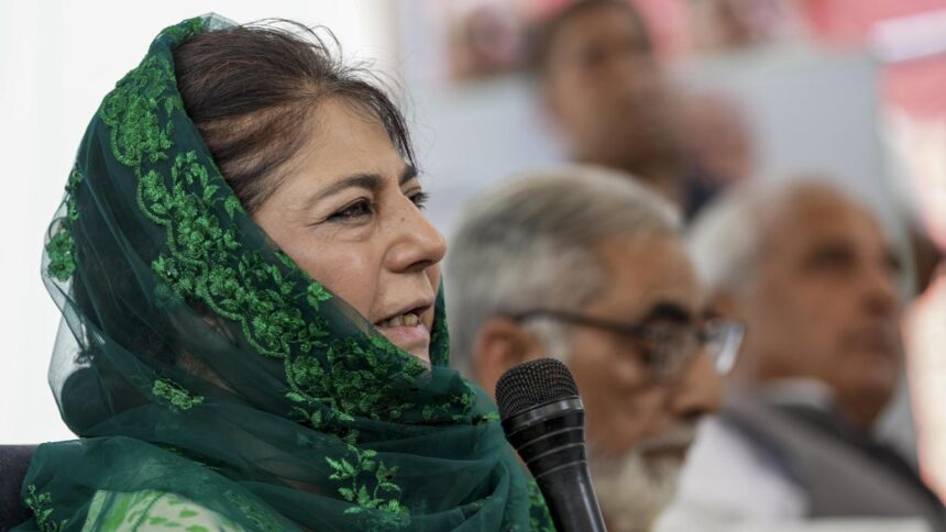 PTI07_28_2026_000160A PDP Leaders Booked in Srinagar Over Article 370 Anniversary Rally, Party Calls FIR ‘Misuse of Power’