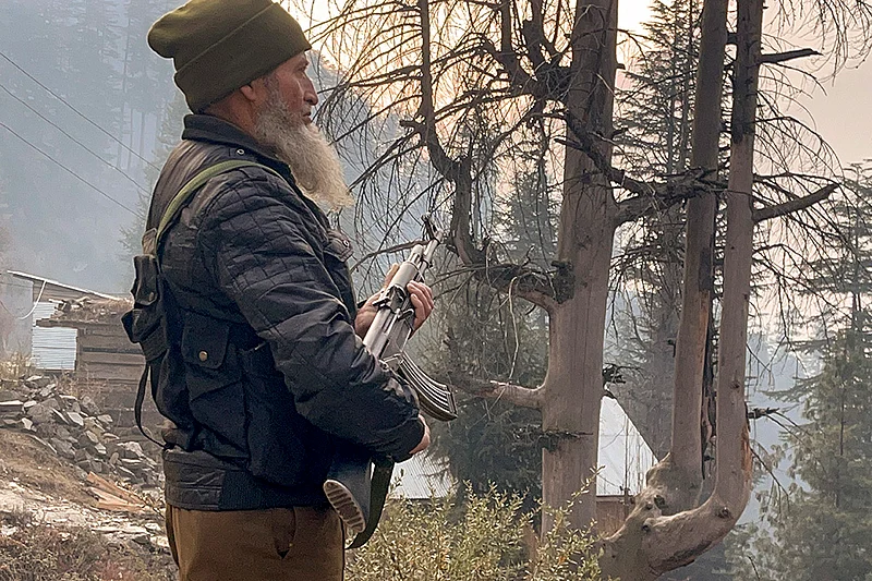 Search-op-to-hunt-down-terrorists-in-J-Ks-Kishtwar Only One Active Local Terrorist Remains in Jammu and Kashmir as Security Forces Intensify Hunt for Mohammed Lateef Bhat