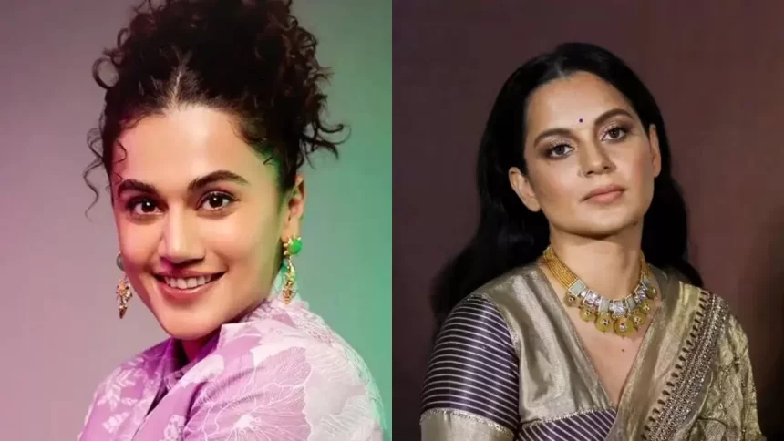 Taapsee Pannu Asks Media to Stop Reviving Her Feud With Kangana Ranaut