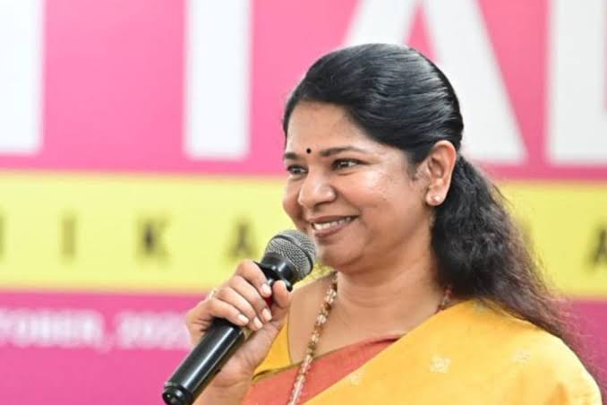images (12) Kanimozhi’s Presence at Speaker’s Tea Meet Triggers Fresh DMK-BJP Alliance Speculation in Tamil Nadu