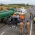 Five Killed in Tragic Coimbatore Highway Crash After Car Collides with Water Tanker