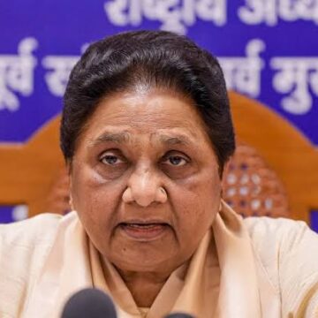 images (6) Mayawati Demands Strict Action Over Haldwani Stage Purification After Kharge Event