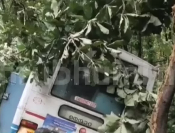 ksrtc-bus-jpg Kerala KSRTC Bus Accident: Woman Dies, Several Injured After Vehicle Skids on Nelliyampathy Ghat Road