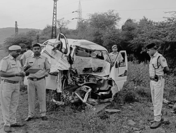 Four Killed After Car Collides With Dumper in Rajasthan’s Didwana-Kuchaman