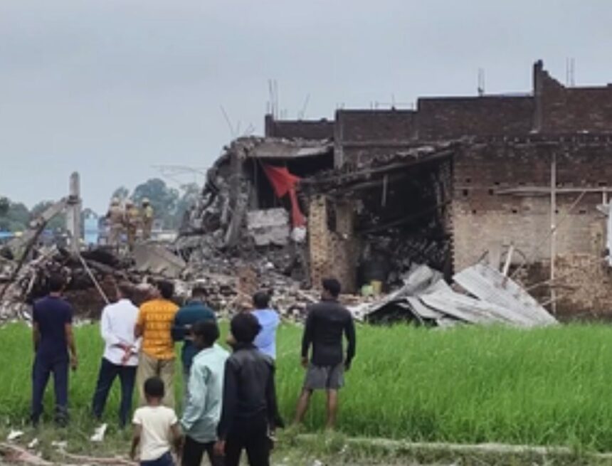 Kaushambi Firecracker Blast: Factory Owner Arrested After Police Encounter; 11 Killed, Including Eight Children