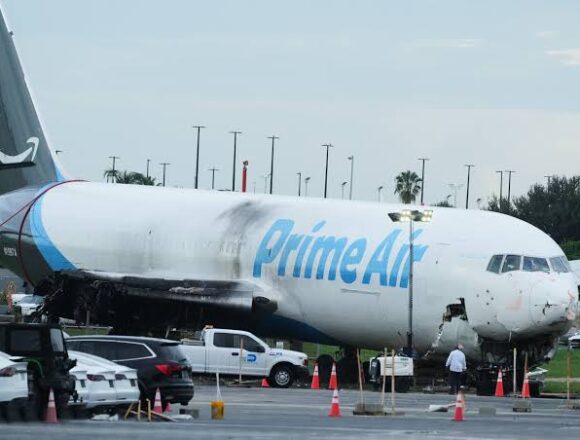 images (70) Amazon Pauses 21 Air Operations After Fatal Miami Cargo Plane Crash
