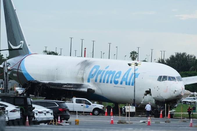 images (70) Amazon Pauses 21 Air Operations After Fatal Miami Cargo Plane Crash