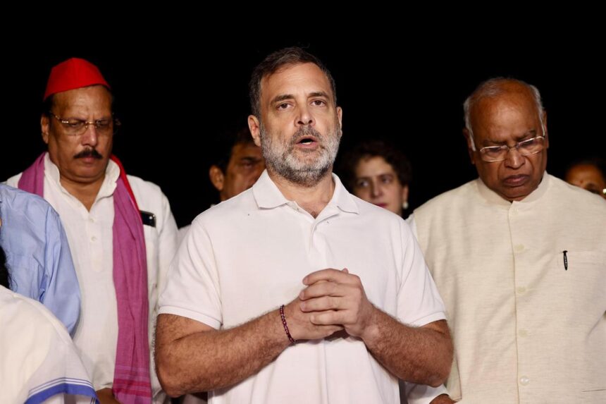 20261009508L Rahul Gandhi Warns CEC Gyanesh Kumar of Major Revelation as BJP Accuses INDIA Bloc of Undermining Parliament