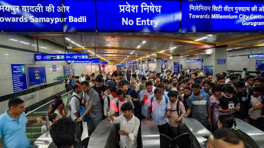 Delhi Police Seeks Metro Gate Closures at 57 Stations Ahead of October 10 Protest